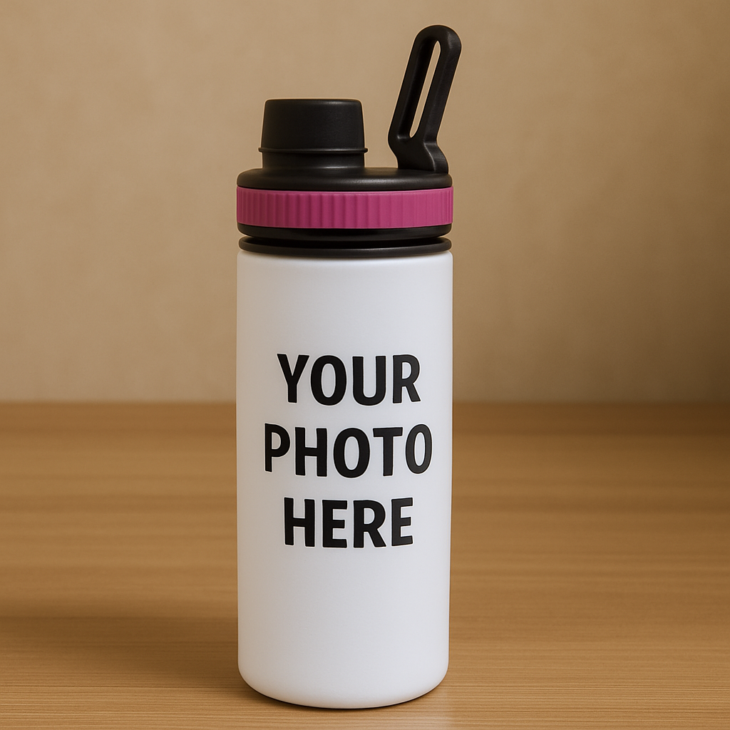 Cherish Wares Personalized Gym Sipper Bottle – Premium Print | Perfect Gift for Loved Ones