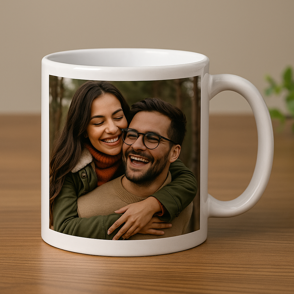 Cherish Wares Personalized Ceramic Tea Mug – Premium Print | Perfect Gift for Loved Ones